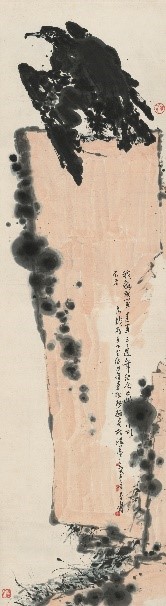 <h2>鹰</h2><p>作者：潘天寿</p><p>创作年代：1957年</p><p>规格：245cm×67cm</p><p>品类：中国画</p>